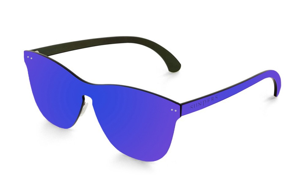 Sunpers Sunglasses Gafas De Sol – Lente Plana Espacial / Azul Oscuro | SUNPERS