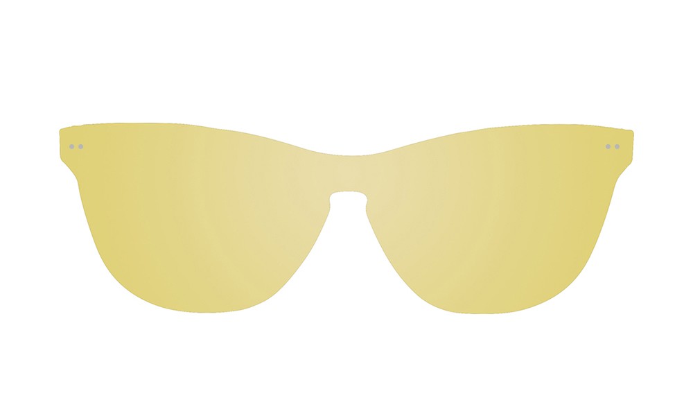sunpers sunglasses Gafas de sol – lente plana espacial / dorada | SUNPERS