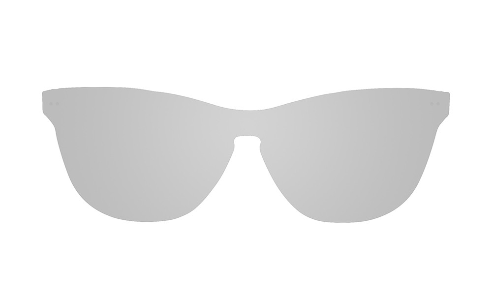 sunpers sunglasses Gafas de sol – lente plana espacial / plata | SUNPERS