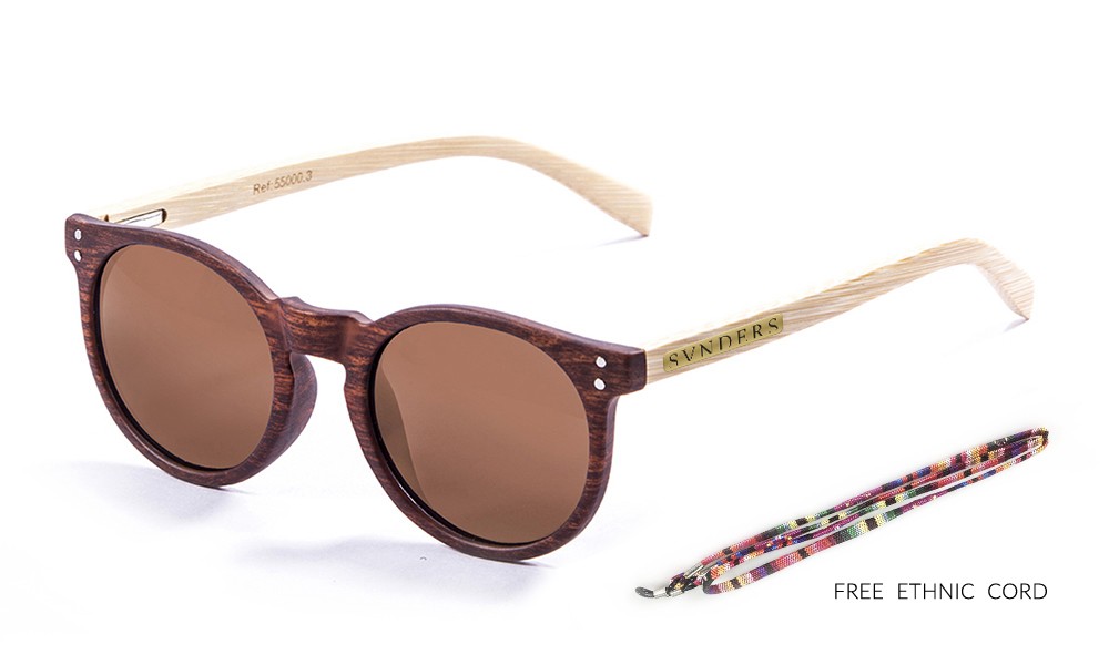 Sunpers Sunglasses Gafas De Sol - Madera / Marrón / Lente Marrón | SUNPERS