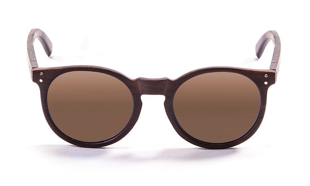 Sunpers Sunglasses Gafas De Sol - Madera / Marrón Oscuro / Lente Marrón | SUNPERS