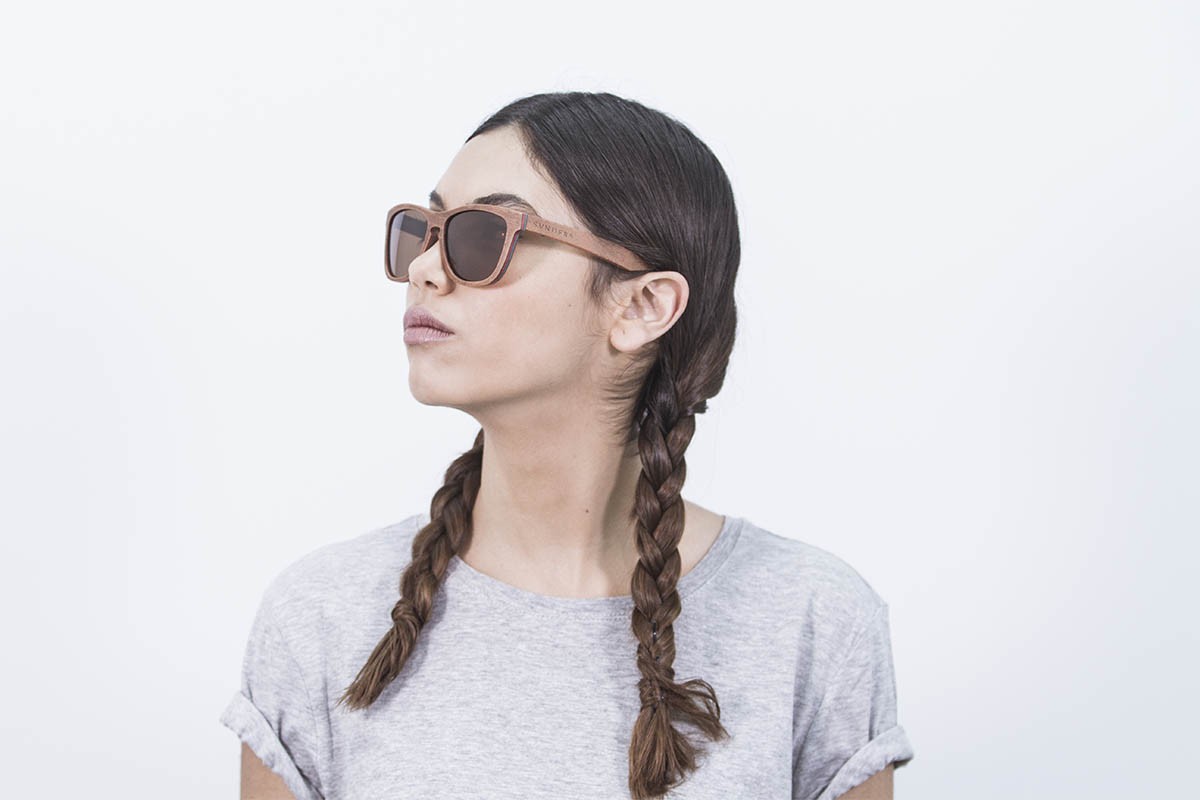 Sunpers Sunglasses Gafas De Sol - Madera / Skate / Lente Marrón | SUNPERS