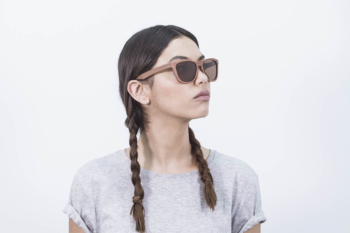 Sunpers Sunglasses Gafas De Sol - Madera / Skate / Lente Marrón | SUNPERS