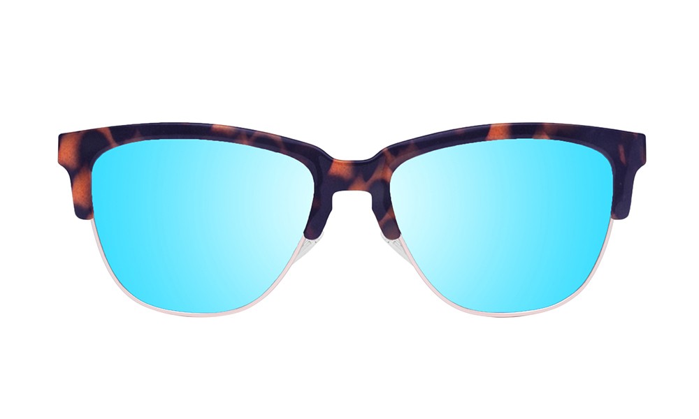 Sunpers Sunglasses Gafas De Sol - Marrón Efecto Carey / Lente Azul Cielo | SUNPERS