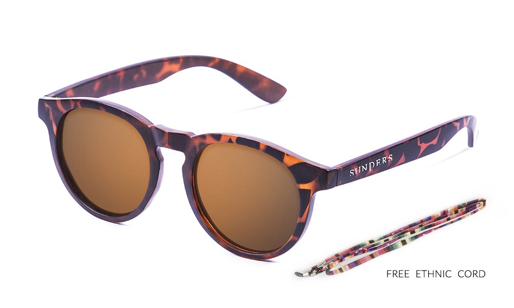 Sunpers Sunglasses Gafas De Sol - Marrón Efecto Carey / Lente Marrón | SUNPERS