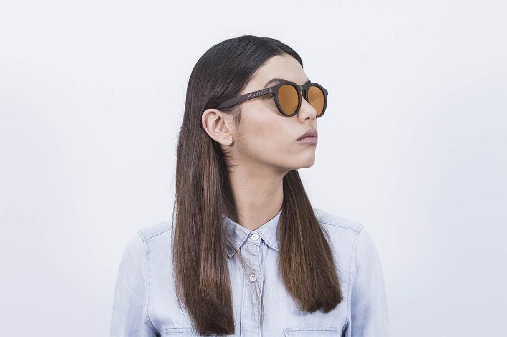 Sunpers Sunglasses Gafas De Sol - Marrón Efecto Carey / Lente Marrón | SUNPERS