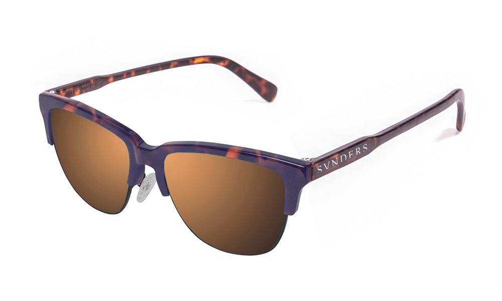 Sunpers Sunglasses Gafas De Sol - Marrón Efecto Carey / Lente Marrón | SUNPERS