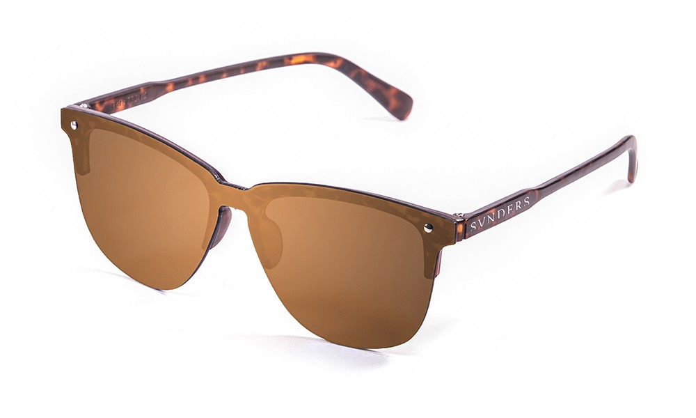 sunpers sunglasses Gafas de sol - marrón efecto carey / lente plana marrón | SUNPERS