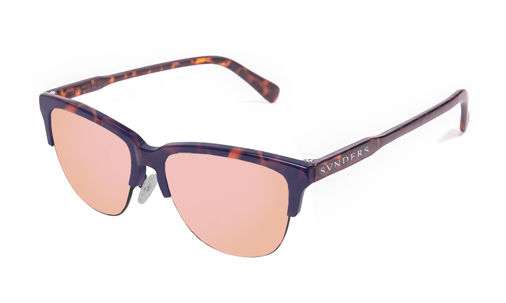 sunpers sunglasses Gafas de sol - marrón efecto carey / lente rosa | SUNPERS