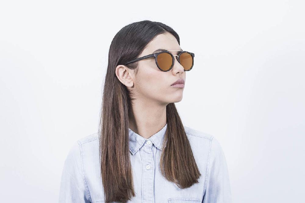 Sunpers Sunglasses Gafas De Sol - Marrón Efecto Carey Pulido / Lente Marrón | SUNPERS