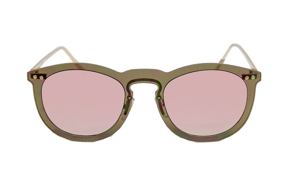 sunpers sunglasses Gafas de Sol - marrón transparente/ patilla negra metálica| SUNPERS