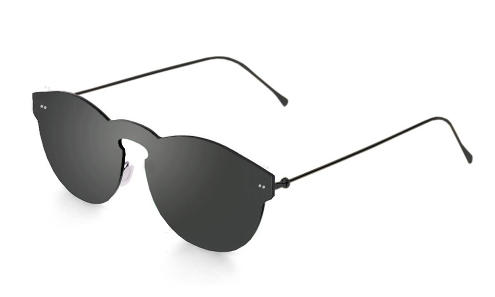 Sunpers Sunglasses Gafas De Sol - Metal / Negro Metálico / Lente Plana Negro | SUNPERS