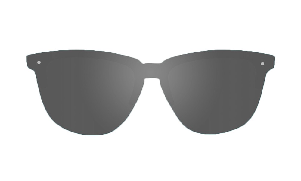 sunpers sunglasses Gafas de sol - negro mate / lente plana ahumada | SUNPERS
