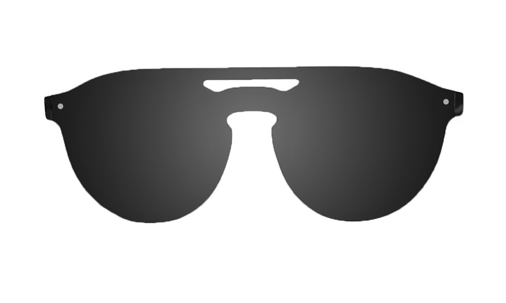 sunpers sunglasses Gafas de sol - negro mate / lente plana ahumada | SUNPERS