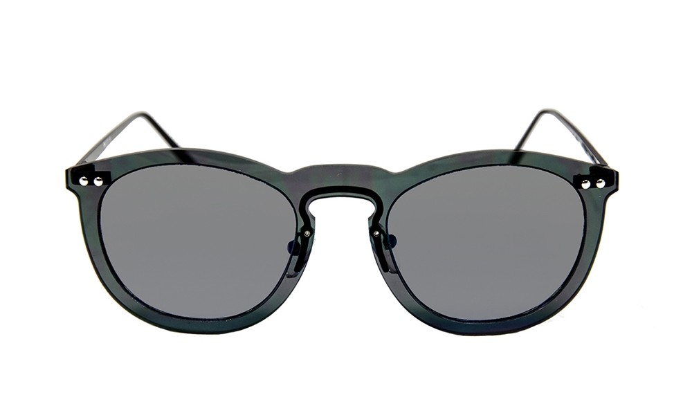 Sunpers Sunglasses Gafas De Sol - Negro Transparente/negro Plateado| SUNPERS