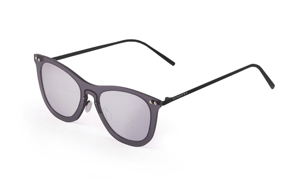 sunpers sunglasses Gafas de sol - negro transparente/ patilla negra metálica | SUNPERS