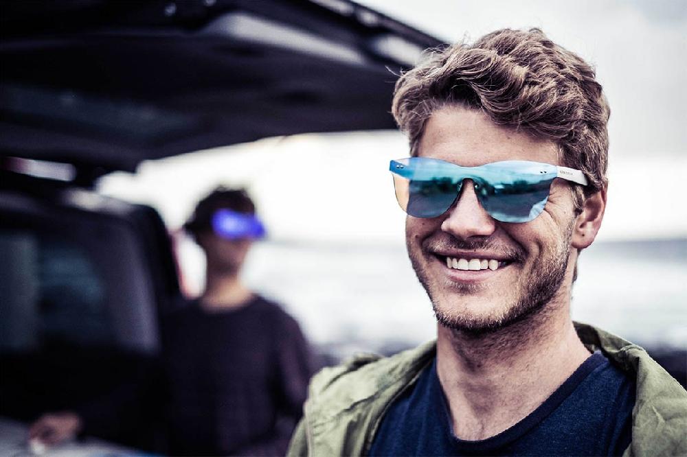 Sunpers Sunglasses Gafas De Sol - Policarbonato / Lente Plana Azul Cielo | SUNPERS