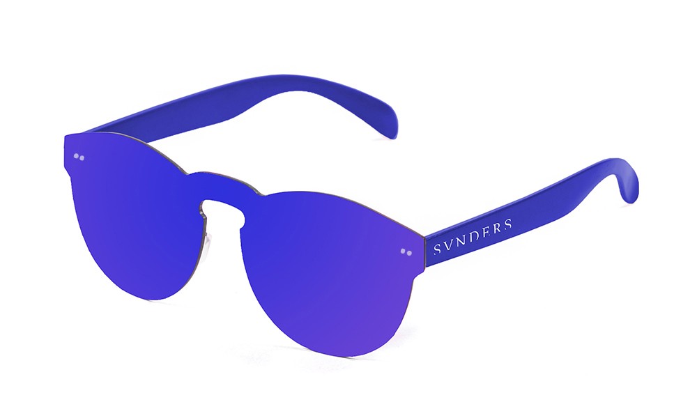 Sunpers Sunglasses Gafas De Sol - Policarbonato / Lente Plana Azul Oscura | SUNPERS