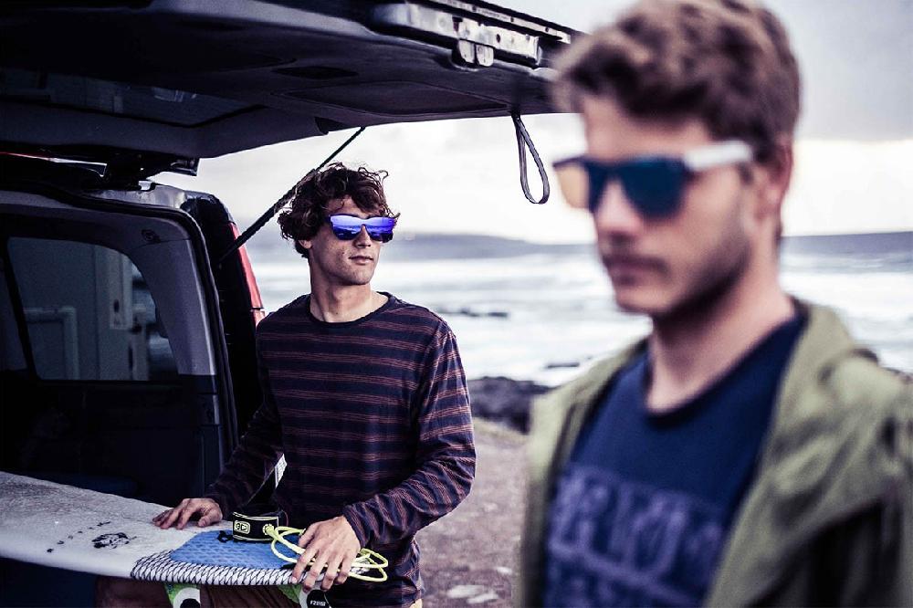 Sunpers Sunglasses Gafas De Sol - Policarbonato / Lente Plana Azul Oscuro | SUNPERS