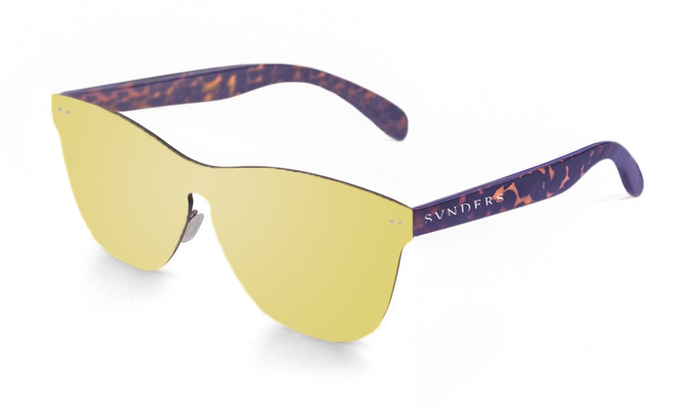 Sunpers Sunglasses Gafas De Sol - Policarbonato / Lente Plana Dorada | SUNPERS