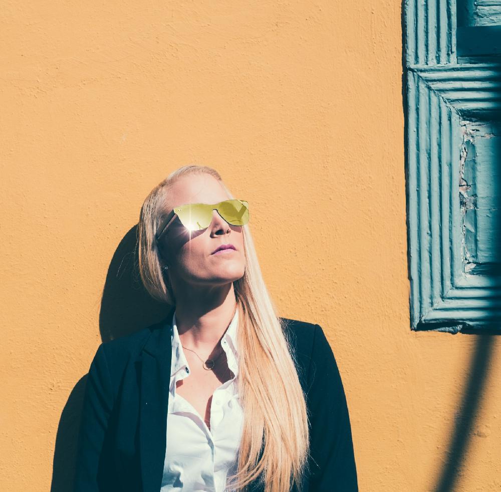 Sunpers Sunglasses Gafas De Sol - Policarbonato / Lente Plana Dorada | SUNPERS