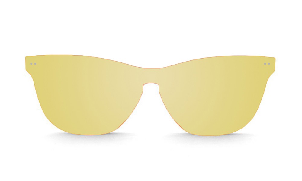 sunpers sunglasses Gafas de sol - policarbonato / lente plana dorada | SUNPERS