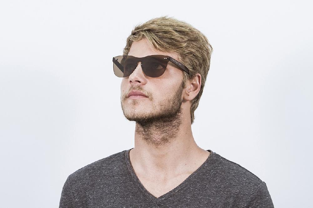 Sunpers Sunglasses Gafas De Sol - Policarbonato / Lente Plana Marrón | SUNPERS