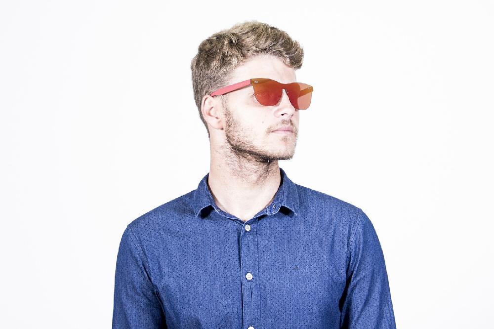 Sunpers Sunglasses Gafas De Sol - Policarbonato / Lente Plana Rojo | SUNPERS