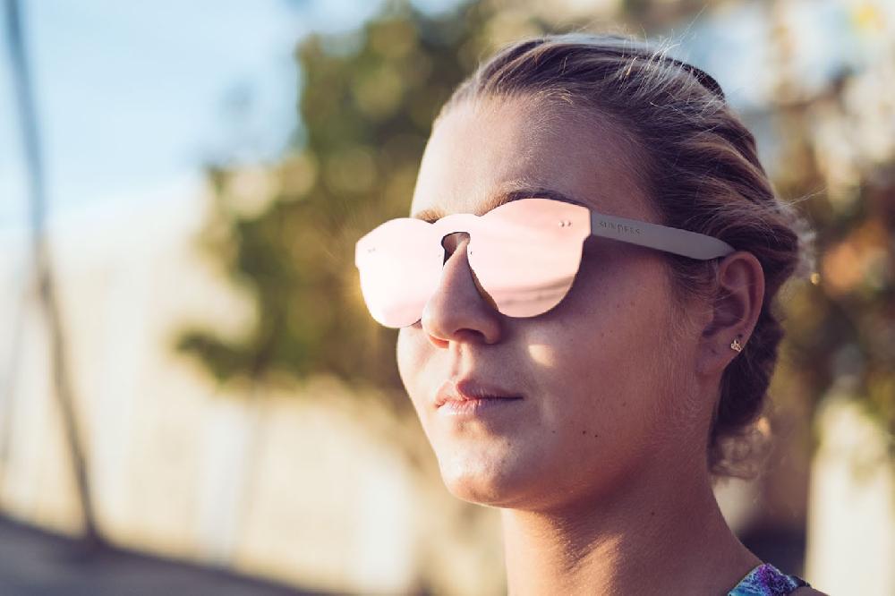 Sunpers Sunglasses Gafas De Sol - Policarbonato / Lente Plana Rosa Espacial | SUNPERS