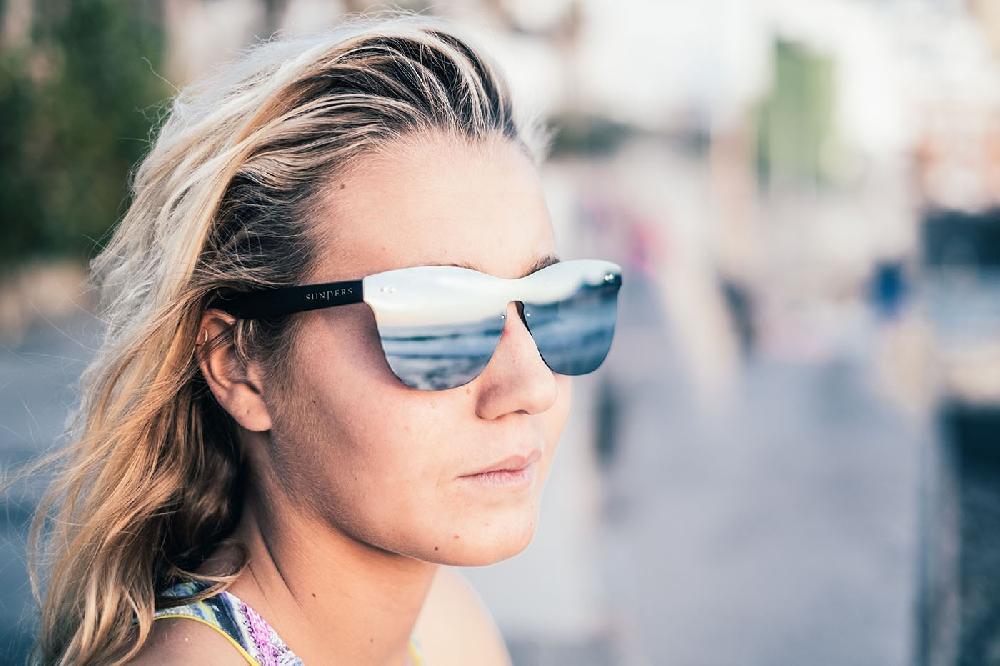 Sunpers Sunglasses Gafas De Sol - Policarbonato / Lente Plana Silver | SUNPERS