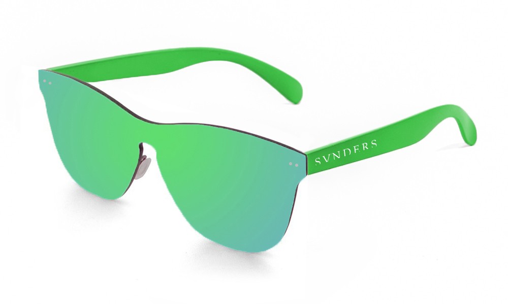 Sunpers Sunglasses Gafas De Sol - Policarbonato / Lente Plana Verde | SUNPERS