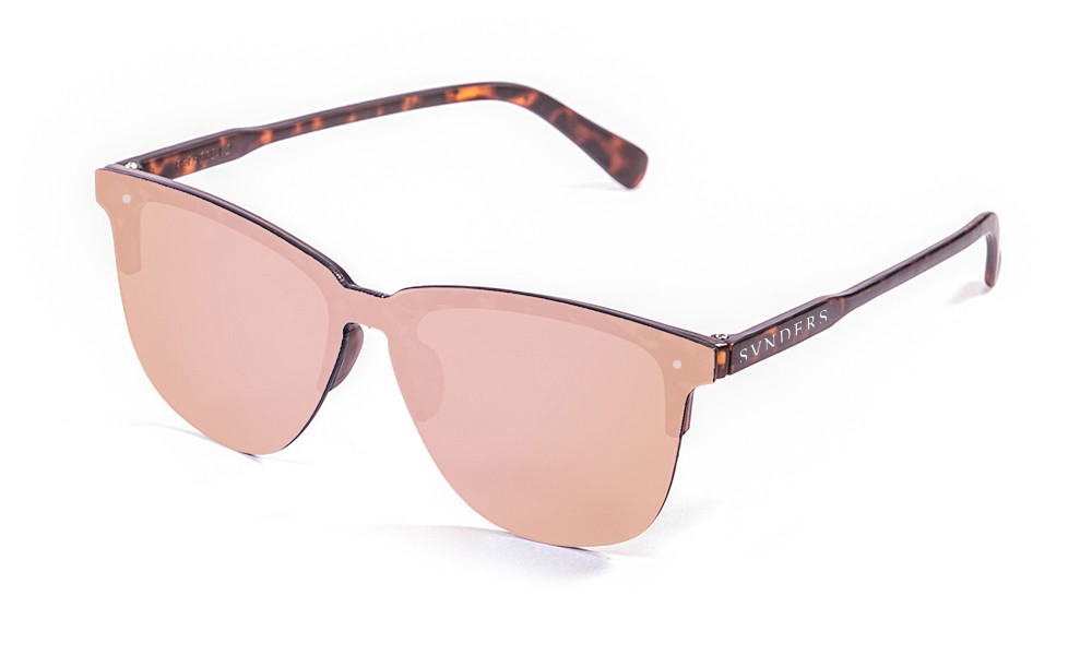 Sunpers Sunglasses Gafas De Sol - Revo / Carey Mate / Lente Plana Rosa | SUNPERS