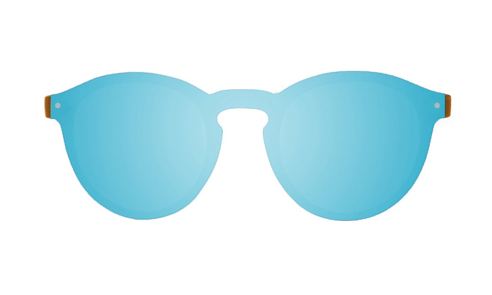 sunpers sunglasses Gafas de sol - revo / marrón efecto carey / lente plana azul cielo | SUNPERS