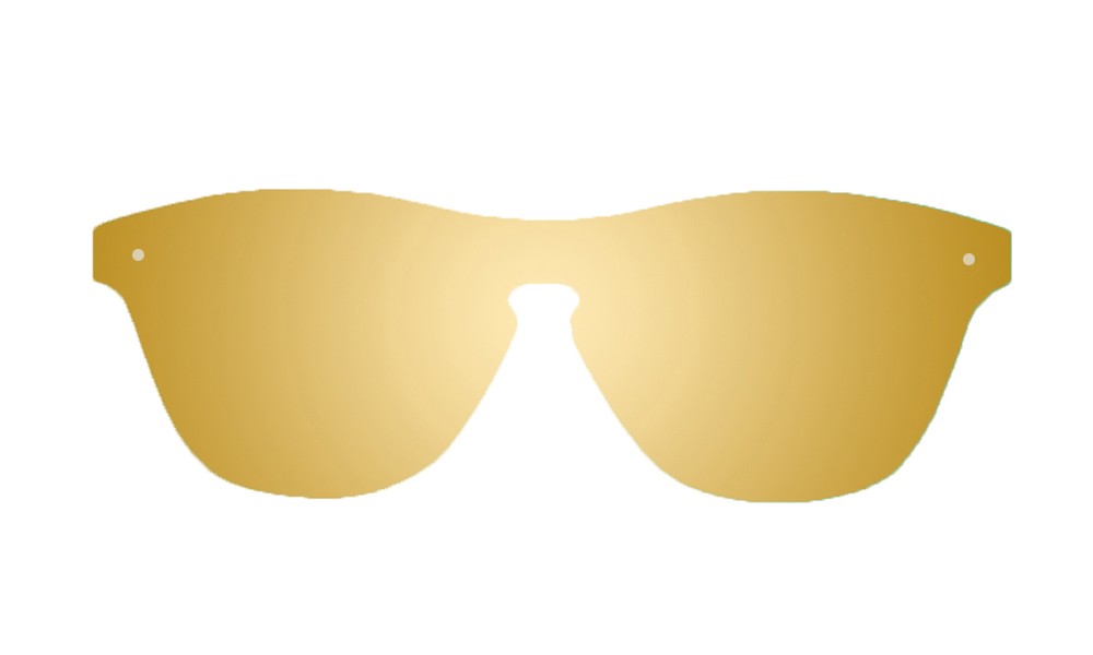 sunpers sunglasses Gafas de sol - revo / marrón efecto carey / lente plana dorada | SUNPERS