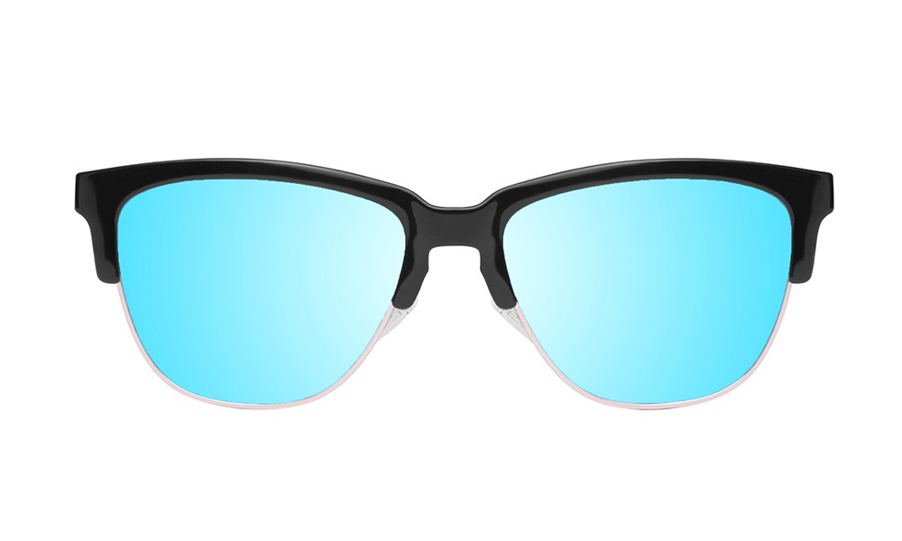 sunpers sunglasses Gafas de sol - revo / negro mate / lente azul cielo | SUNPERS