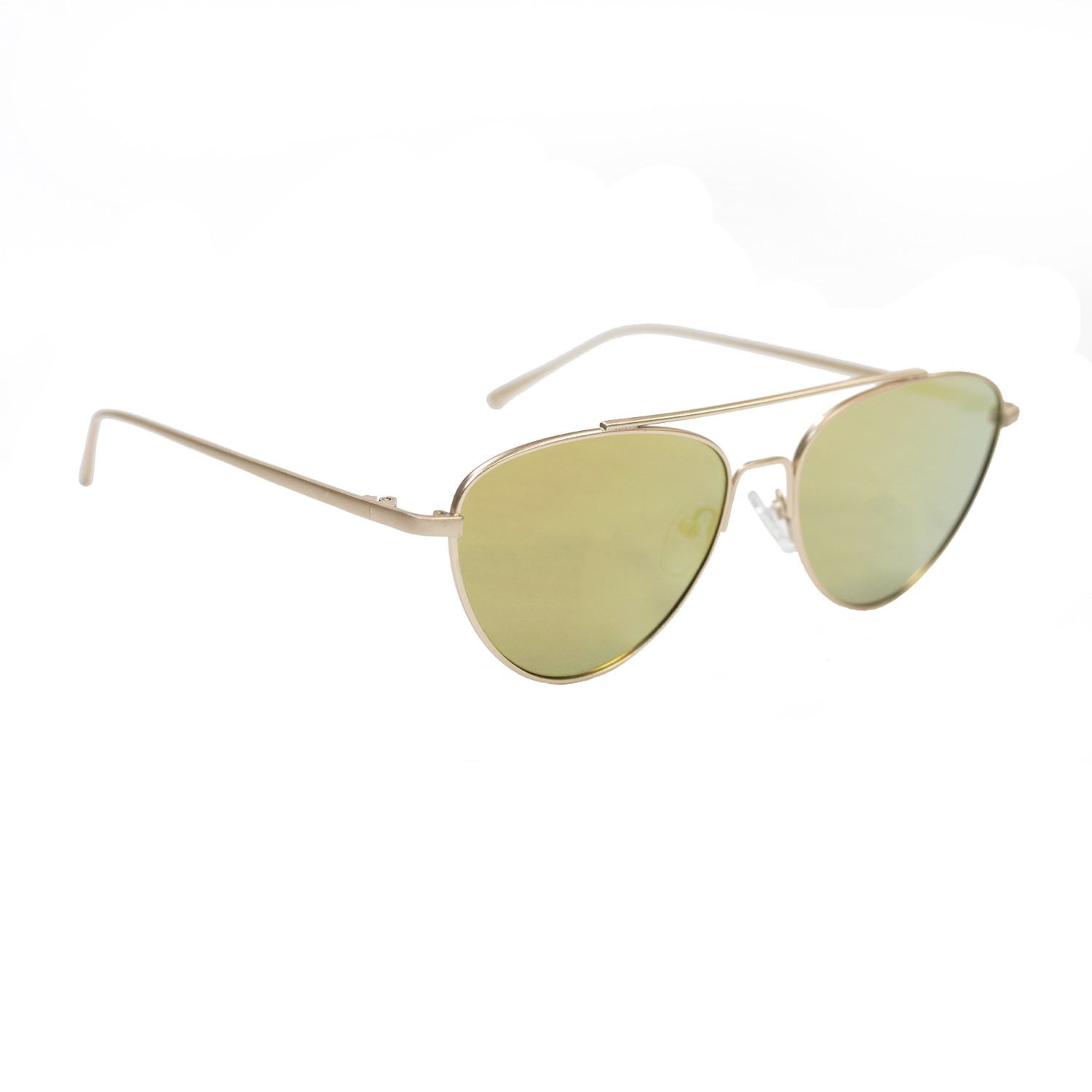 sunpers sunglasses LOLITA METAL MATTE GOLD FRAME MIRROR GOLD LENS | SUNPER SUNGLASSES