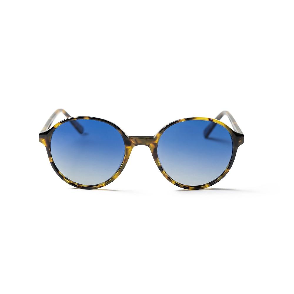Sunpers Sunglasses MADSEN DEMI BROWNFRAME AND BLUE LENS | SUNPERS SUNGLASSES