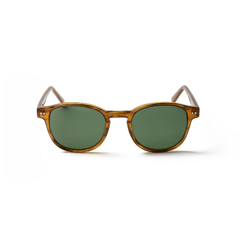 Sunpers Sunglasses PAXTON BROWN FRAME AND GREEN LENS | SUNPERS SUNGLASSES