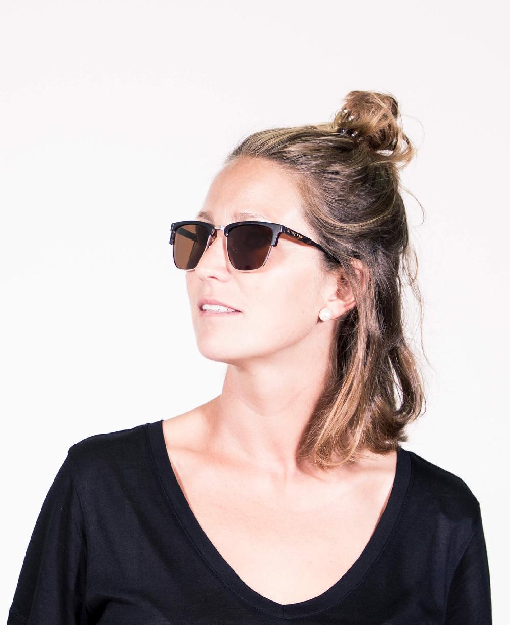 Sunpers Sunglasses San Francisco - Clubmaster / Carey – Marrón