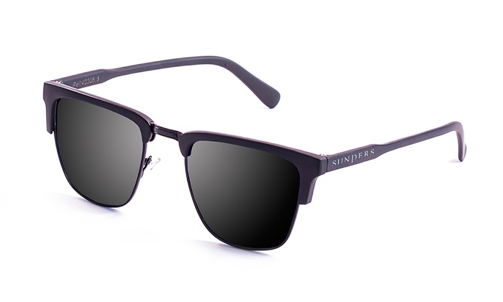 sunpers sunglasses San Francisco - Clubmaster / negro mate – ahumadas