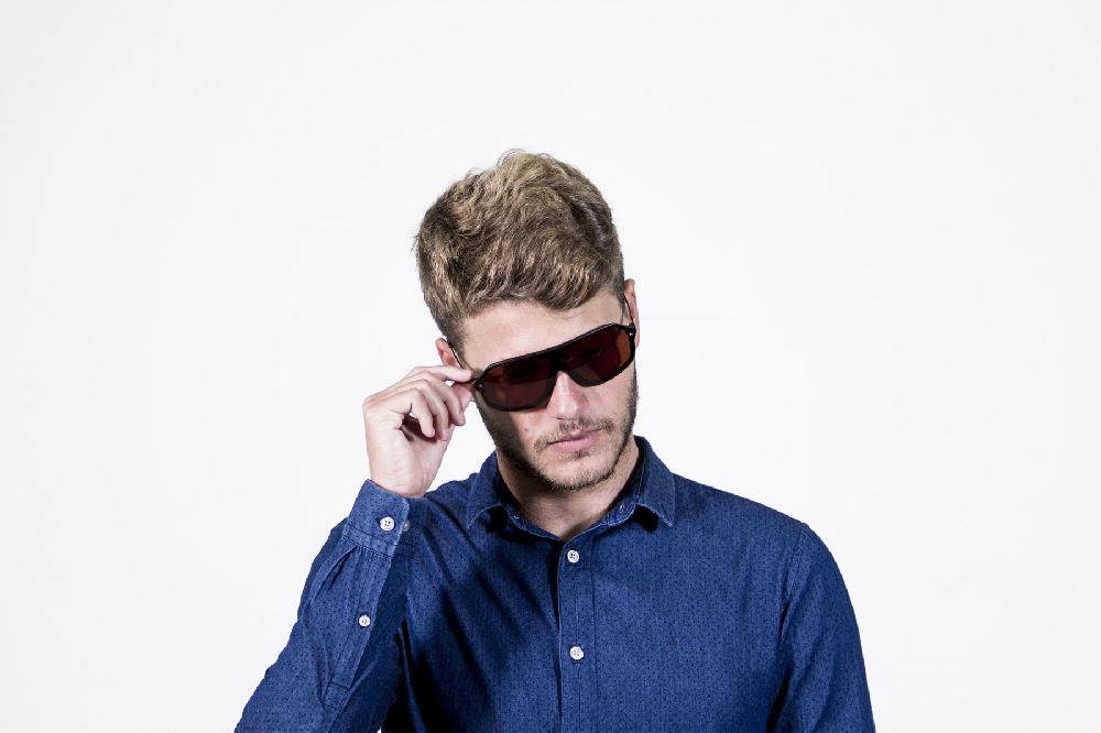 Sunpers Sunglasses Biarritz - Miami / Carey - Marrón