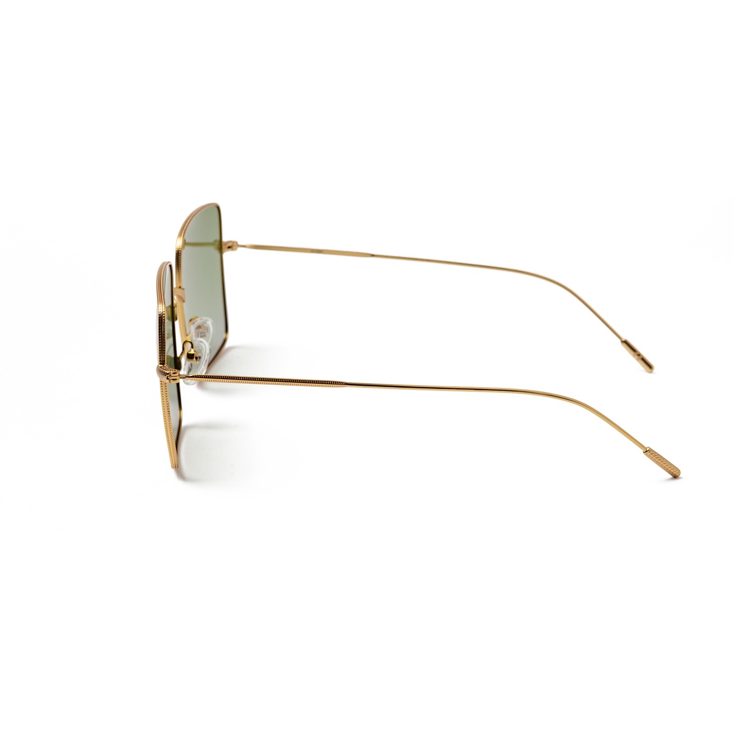 sunpers sunglasses WINSLET GOLD FRAME AND GRADIENT GREEN LENS | SUNPERS SUNGLASSES