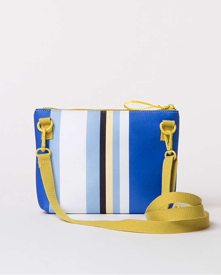 Surkana Bandolera De Neopreno Estampada Azul