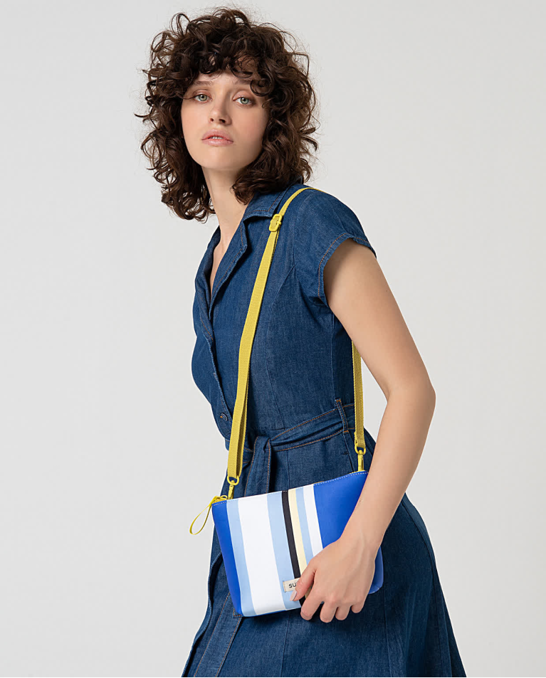 surkana Bandolera de neopreno estampada Azul