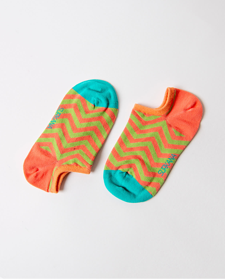 surkana Calcetín tobillero jacquard Verde