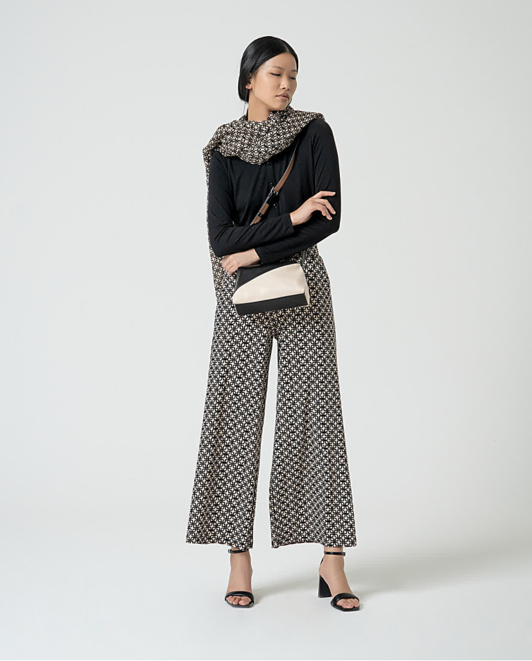 Surkana Camisa Básica Bamboo Lisa Negro