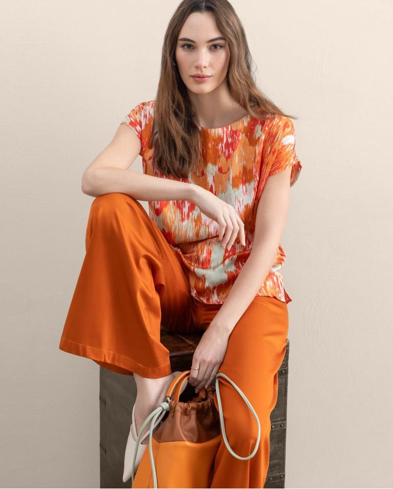 surkana Camiseta Satinada Estampada Multi