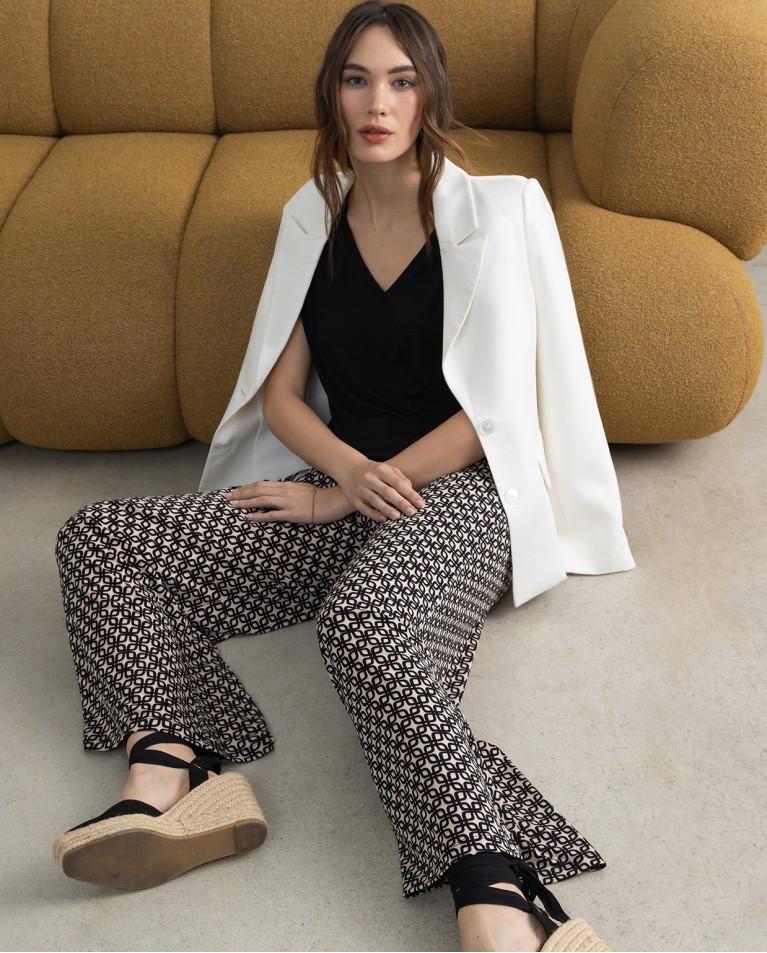 Surkana Camiseta Sin Mangas Bamboo Lisa Negro