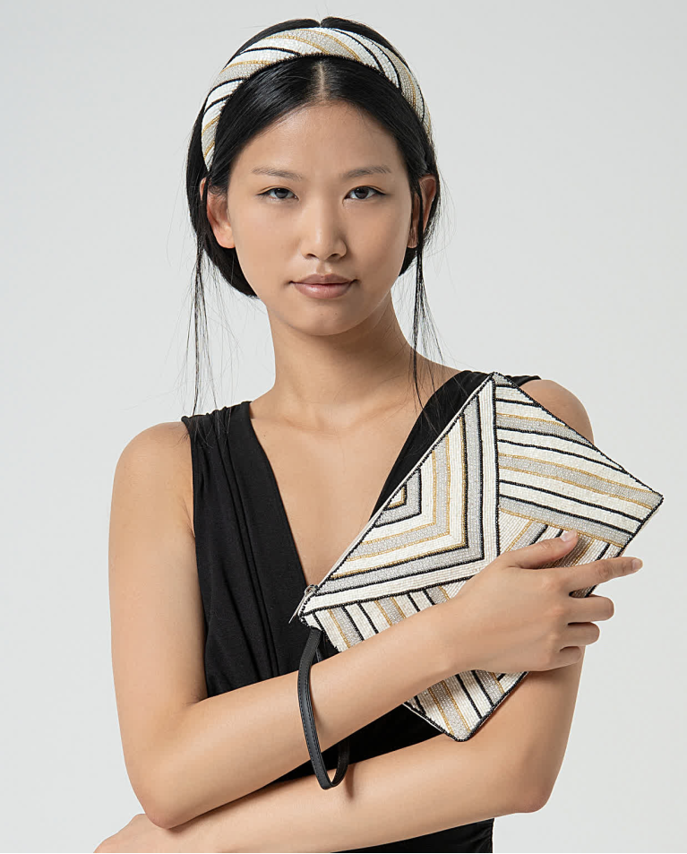 surkana Diadema abalorios Crudo