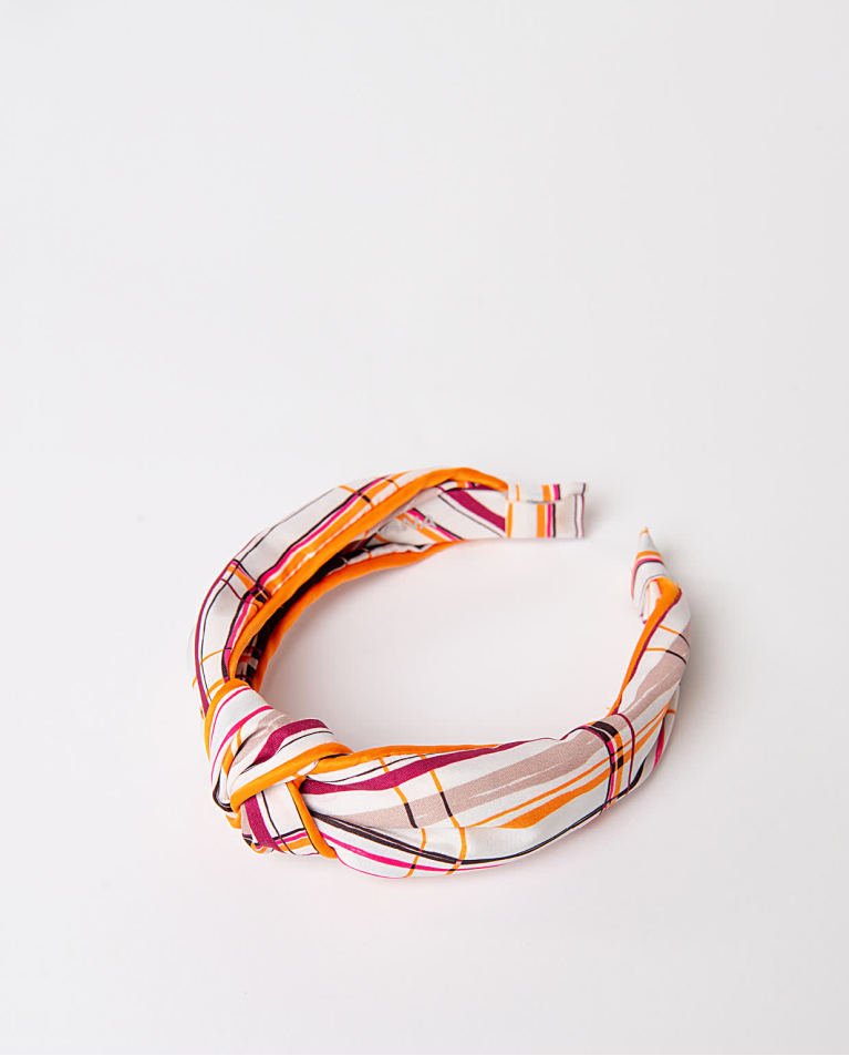 Surkana Diadema Forrada Estampada Multi